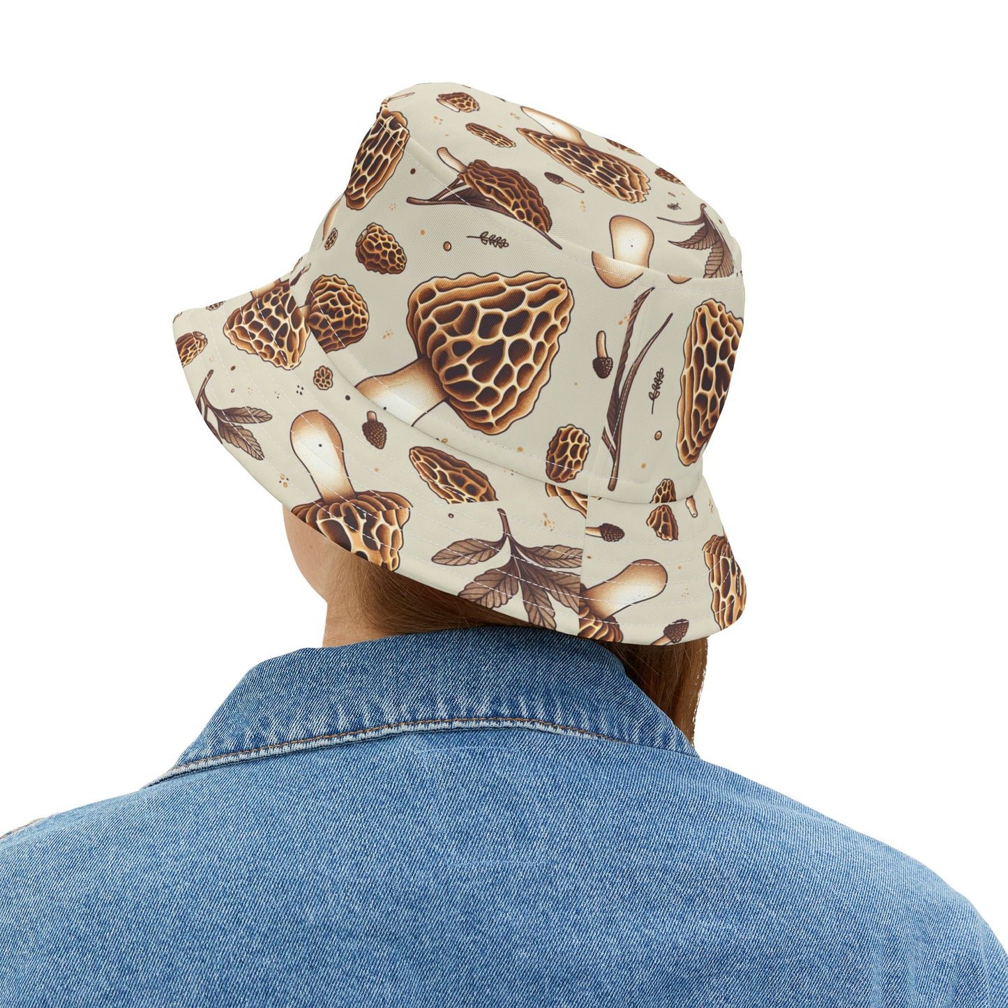 Whimsical Mushroom Bucket Hat - Trendy Summer Accessory