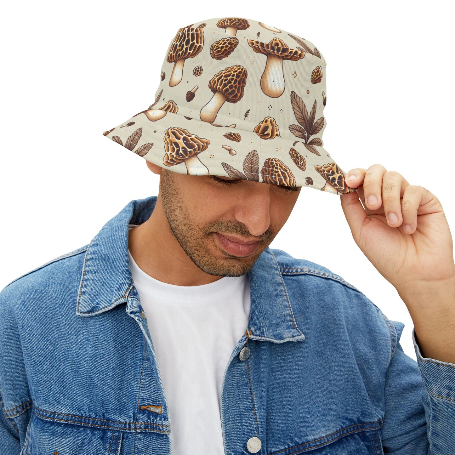 Whimsical Mushroom Bucket Hat - Trendy Summer Accessory