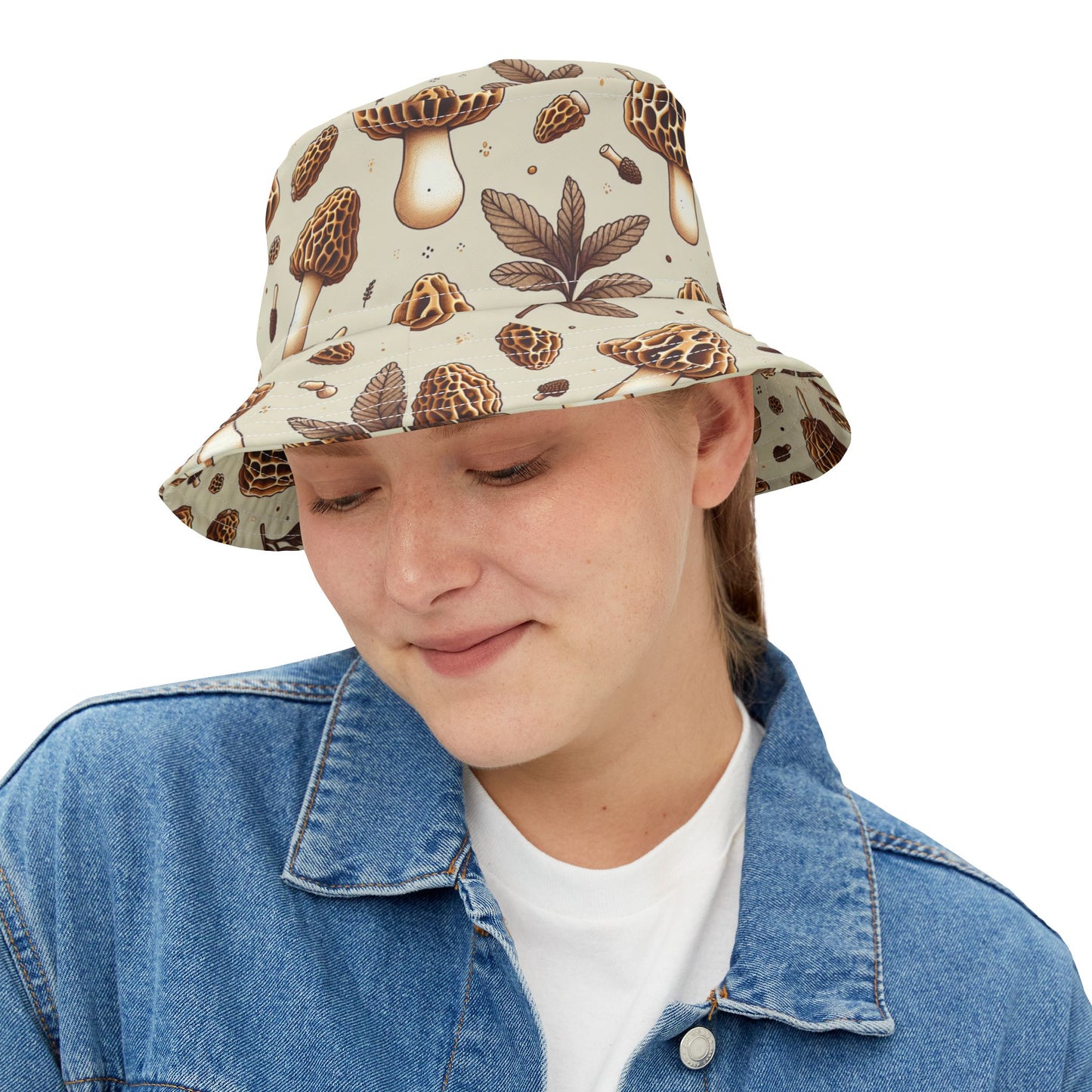 Whimsical Mushroom Bucket Hat - Trendy Summer Accessory