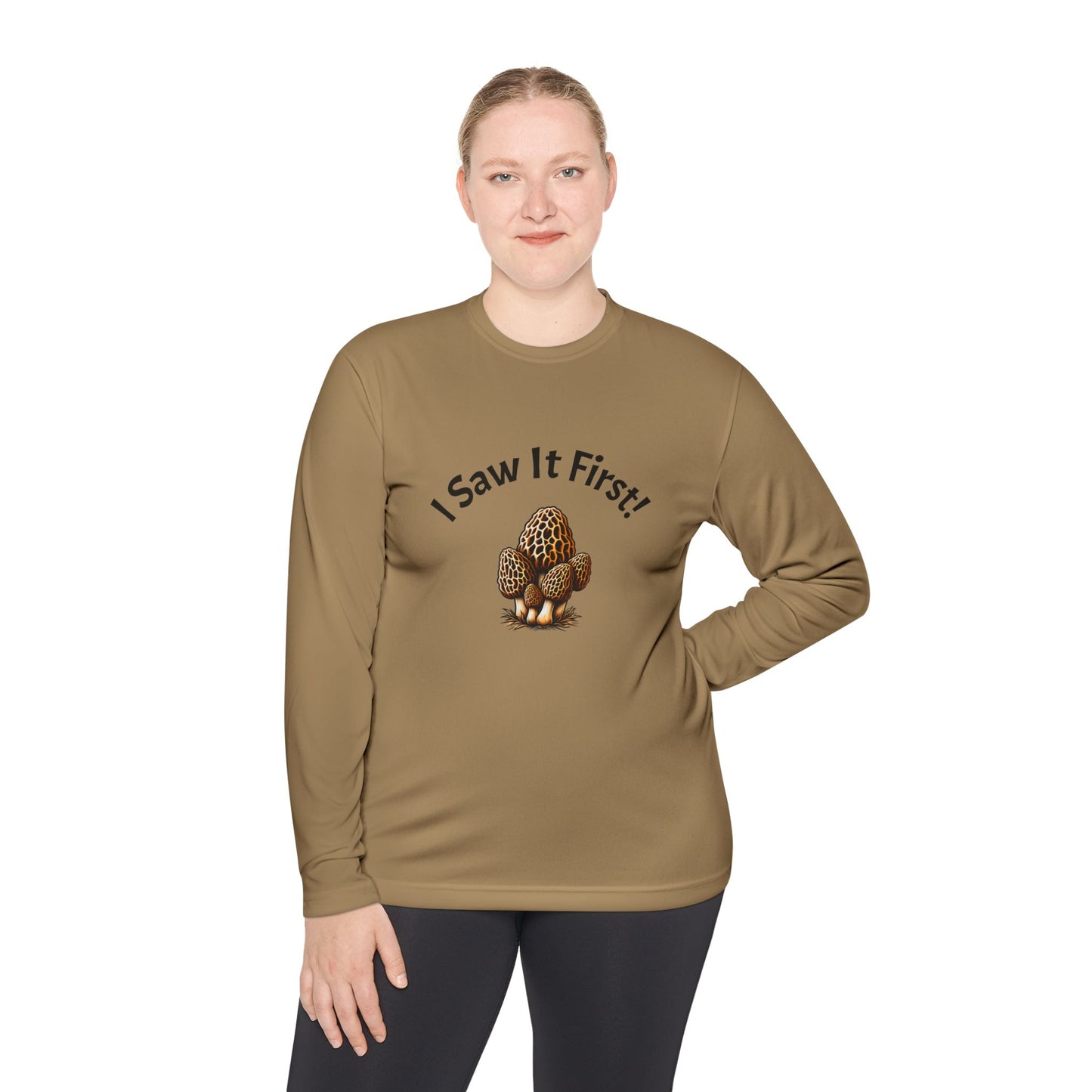 Unisex Long Sleeve Tee - "I Saw It First!" Fun and Lightweight
