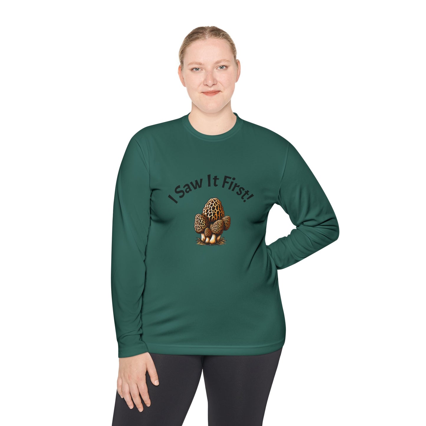 Unisex Long Sleeve Tee - "I Saw It First!" Fun and Lightweight